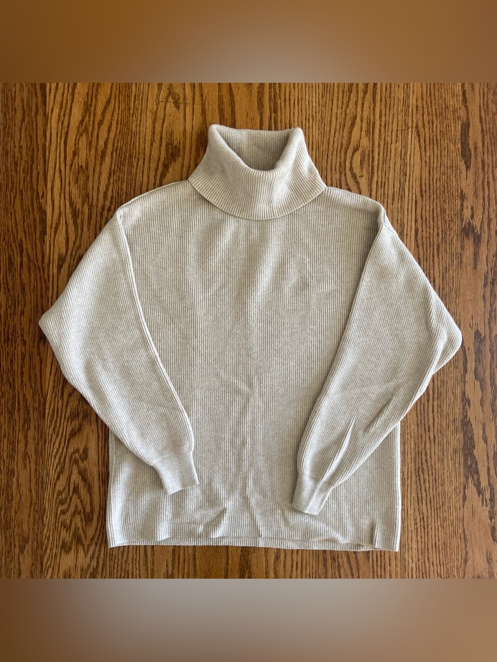 Free People Ribbed Knit Cowl Neck Sweater